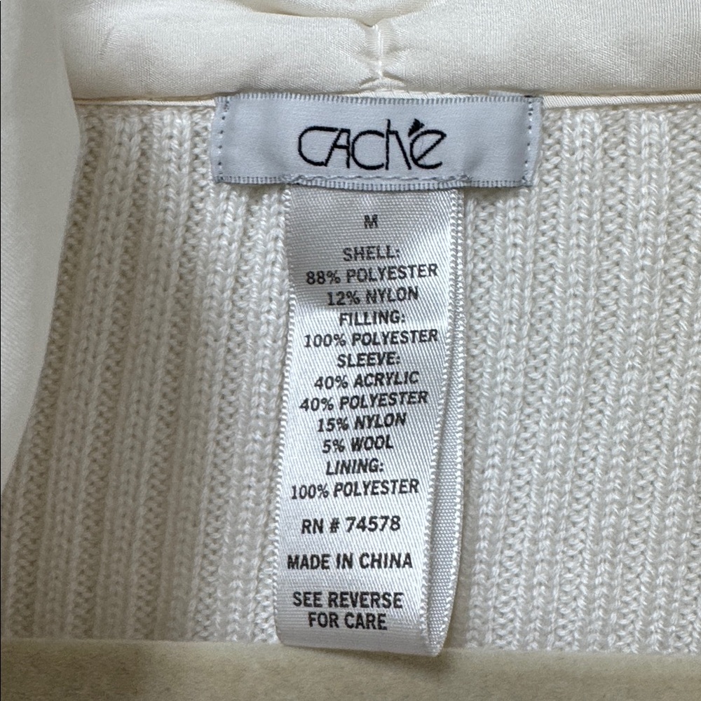Cache Cream Puffer Jacket - image 8